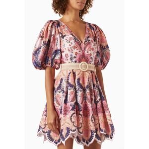 New With Tags ❤️Zimmermann Linen Mini Dress❤️